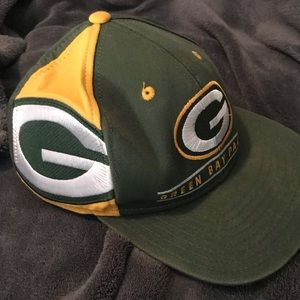 Greenbay packers flat billed snap back